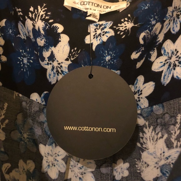 Blue Floral Romper - Picture 6 of 6